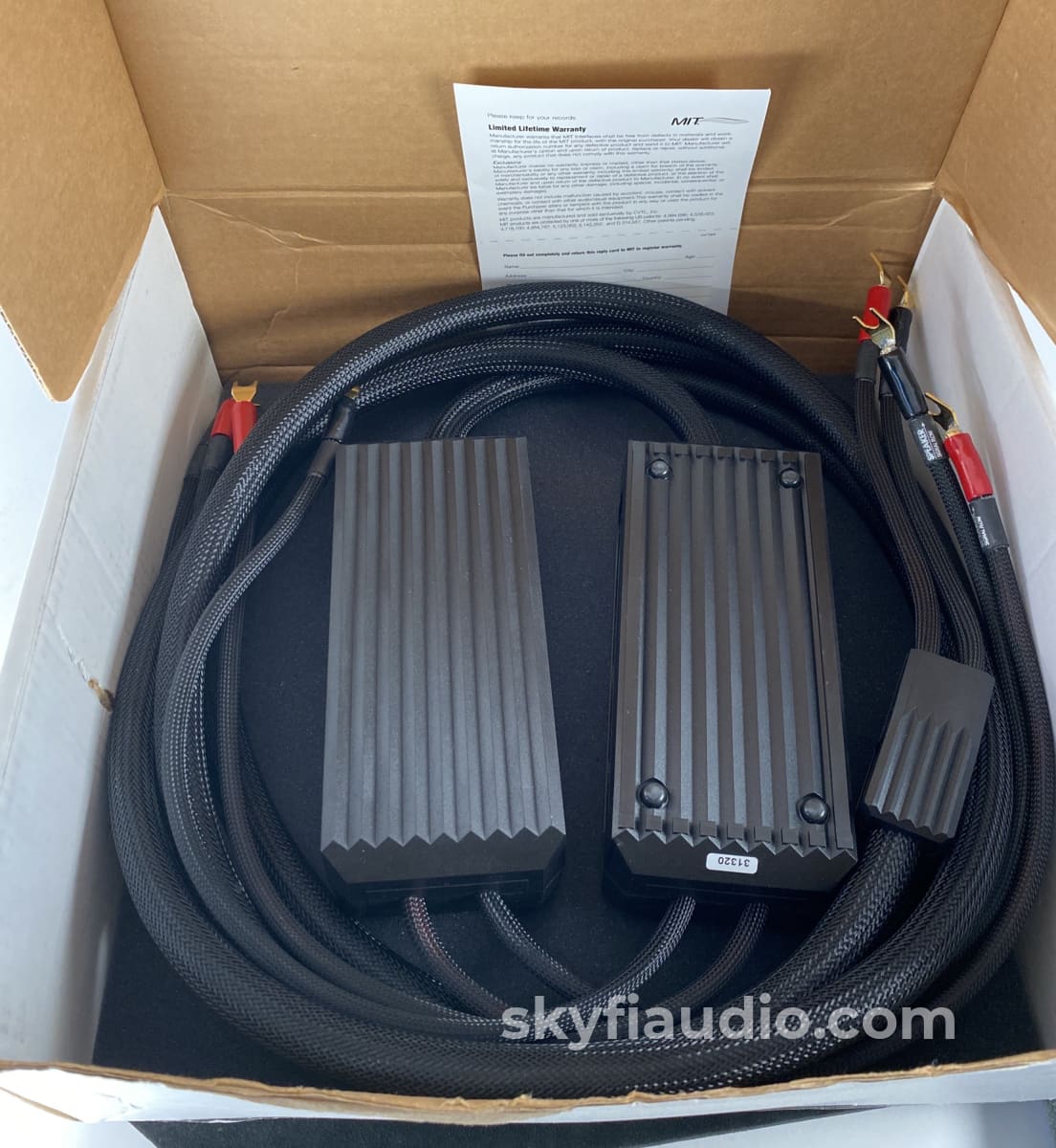 Mit Spectral Mh-770 Series Ii Reference Speaker Cables - Boxed! 10