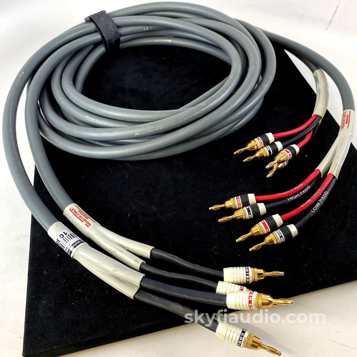 Monster Cable M1.4S Bi-Wire Speaker Cables - 15 Foot