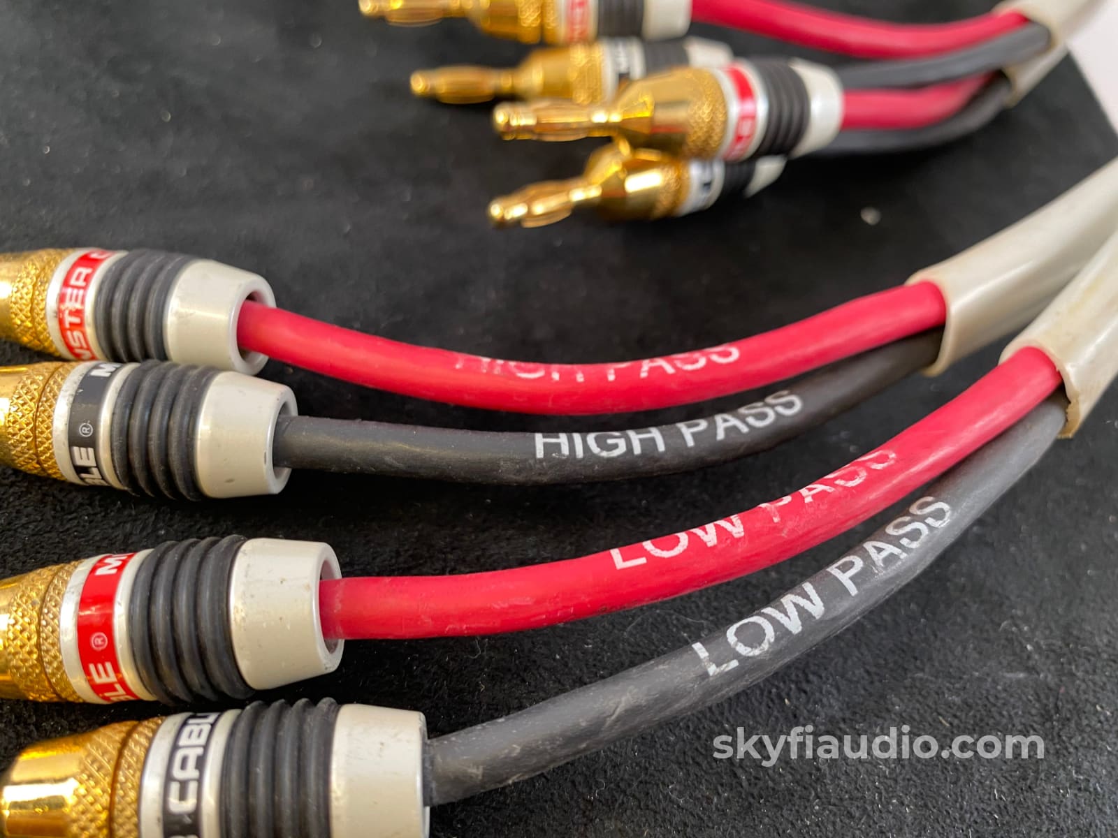 Monster Cable M1.4S Bi-Wire Speaker Cables - 15 Foot