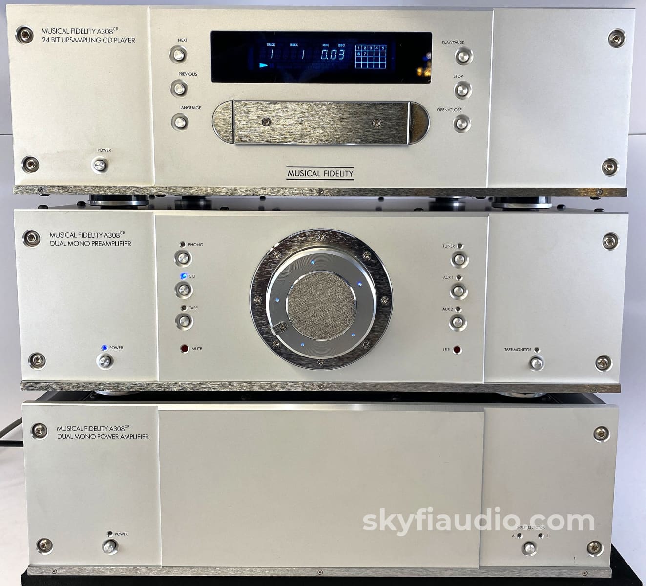 Musical Fidelity A308CR - Complete Audio System