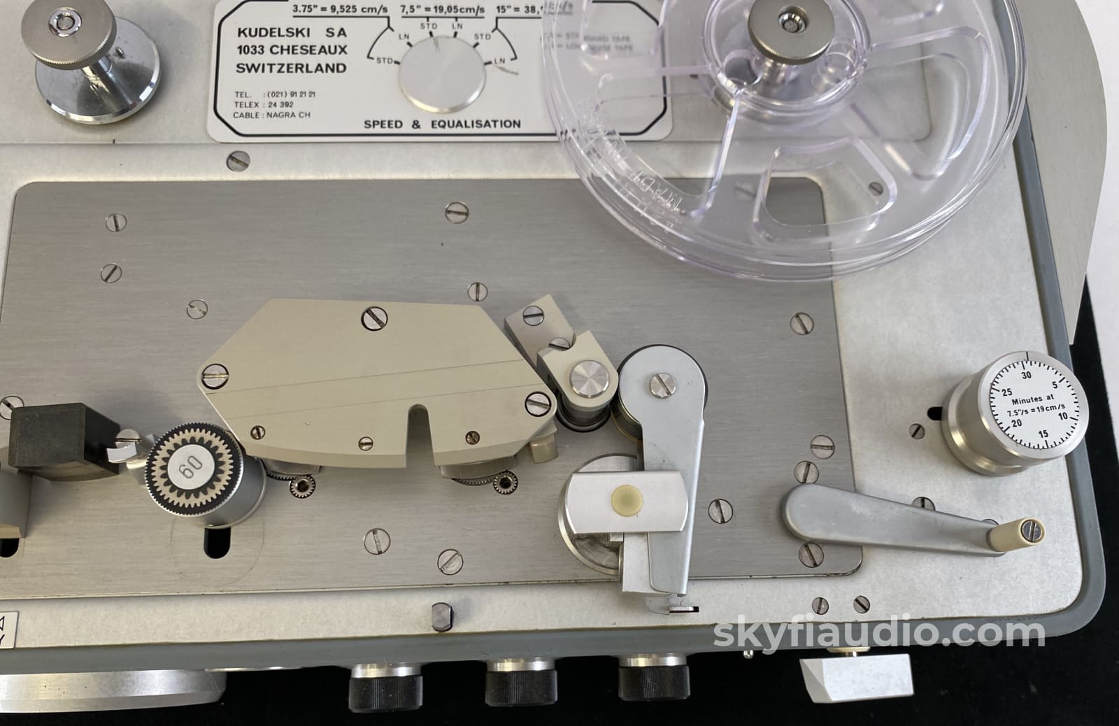 Nagra Iv-D Portable Reel To Tape Recorder Deck