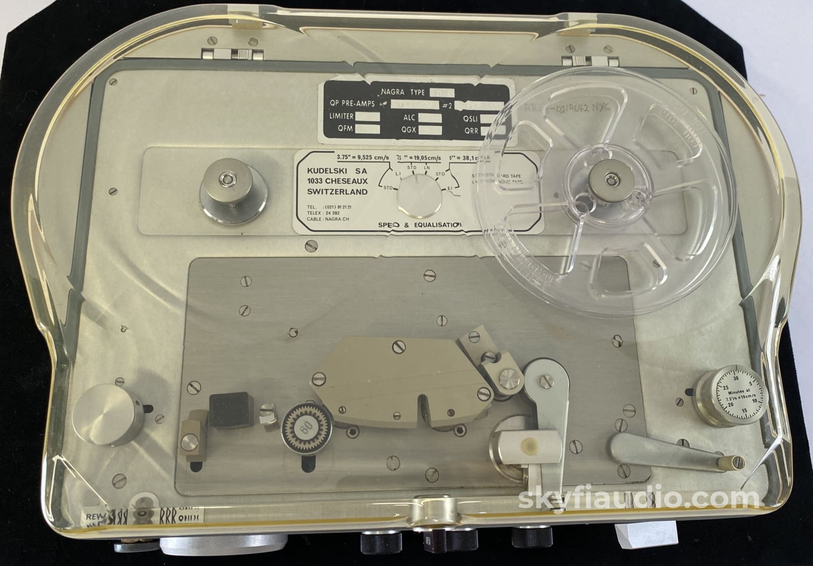 Nagra Iv-D Portable Reel To Tape Recorder Deck
