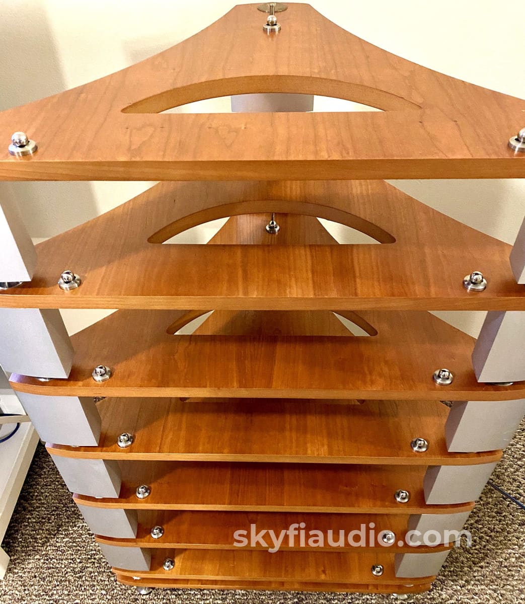 Naim Audio Fraim System Rack - 7 Shelves In A Cherry Finish Accessory