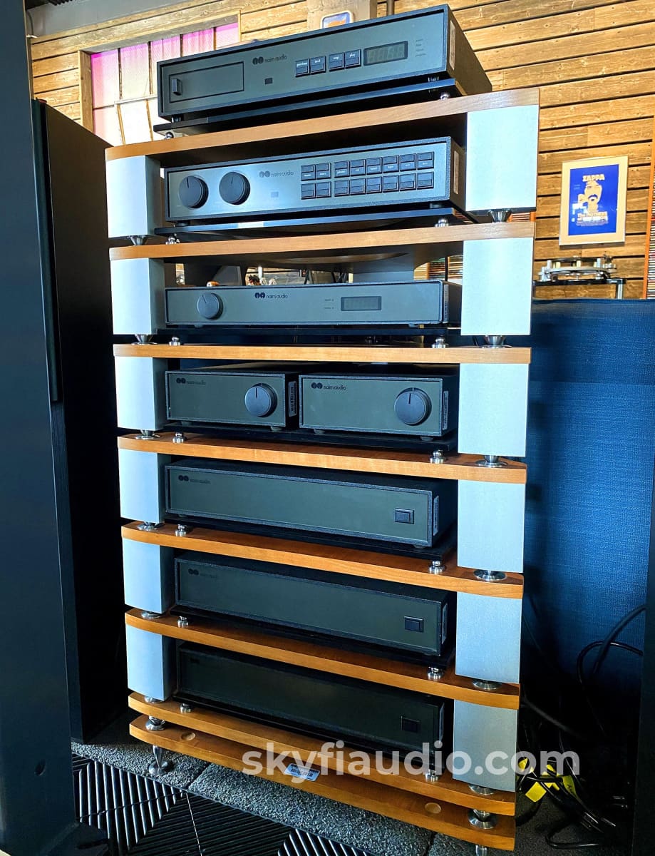 Naim Audio Fraim System Rack - 7 Shelves In A Cherry Finish Accessory