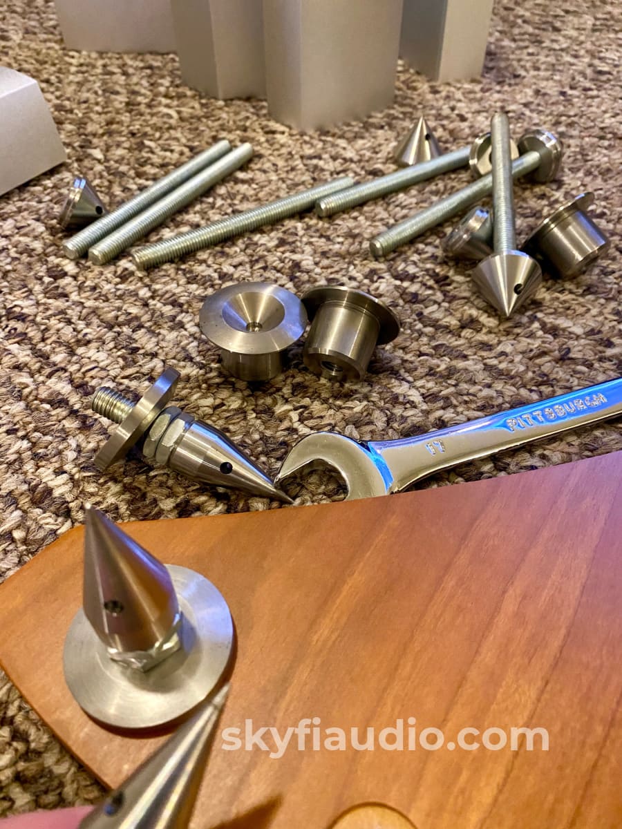 Naim Audio Fraim System Rack - 7 Shelves In A Cherry Finish Accessory