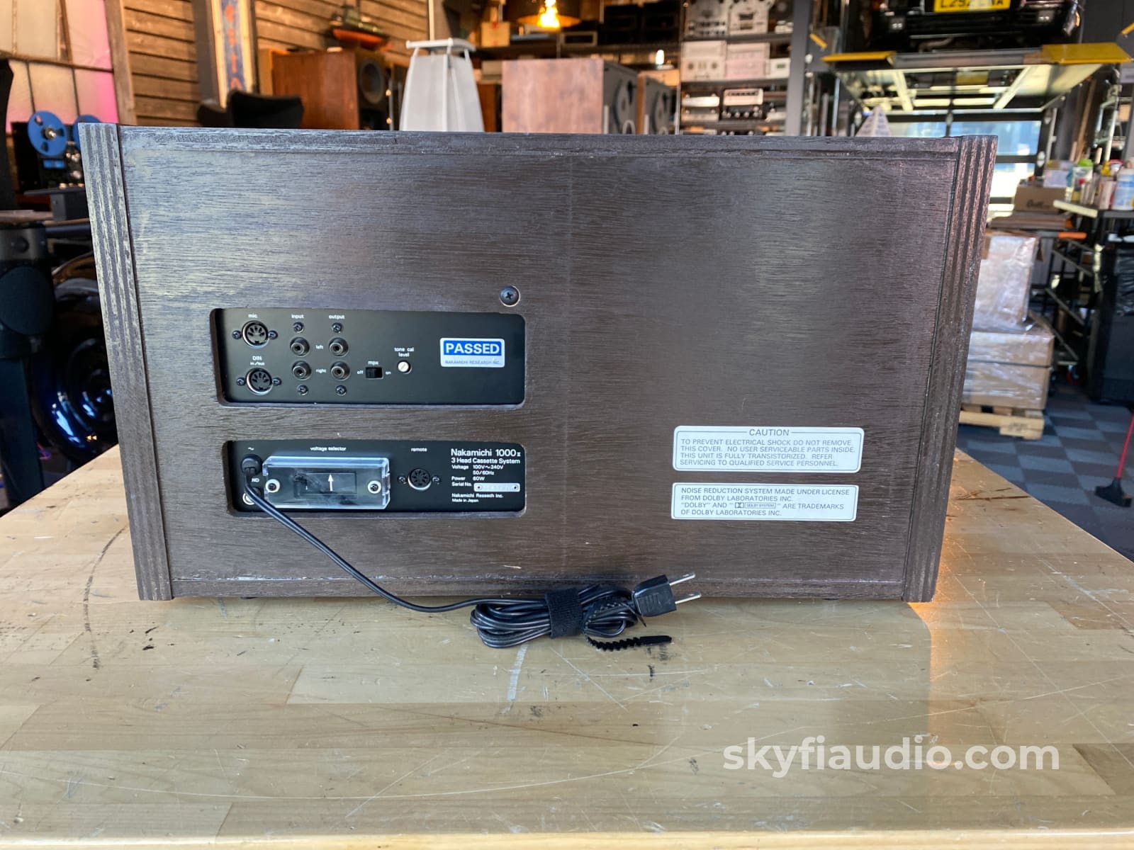 Nakamichi 1000 Mkii Tri-Tracer - Three Head Dual Capstan Cassette System Survivor Tape Deck