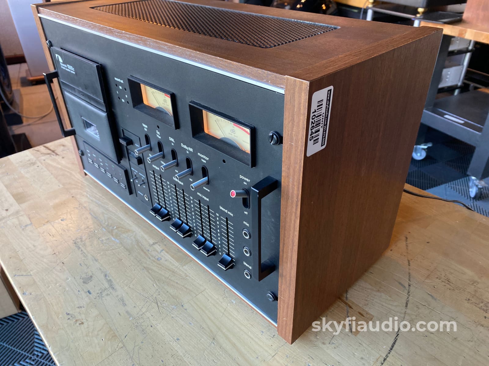 Nakamichi 1000 Mkii Tri-Tracer - Three Head Dual Capstan Cassette System Survivor Tape Deck