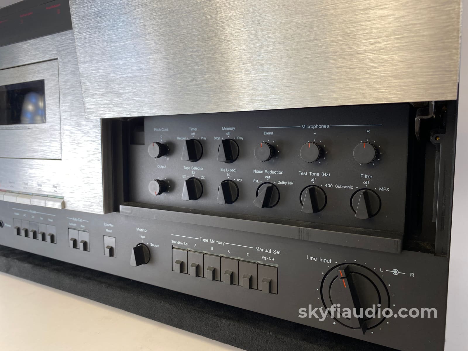 Nakamichi 700Zxl Computing Cassette Deck - Ultra Rare 3 Head Restored Collector Set! Tape