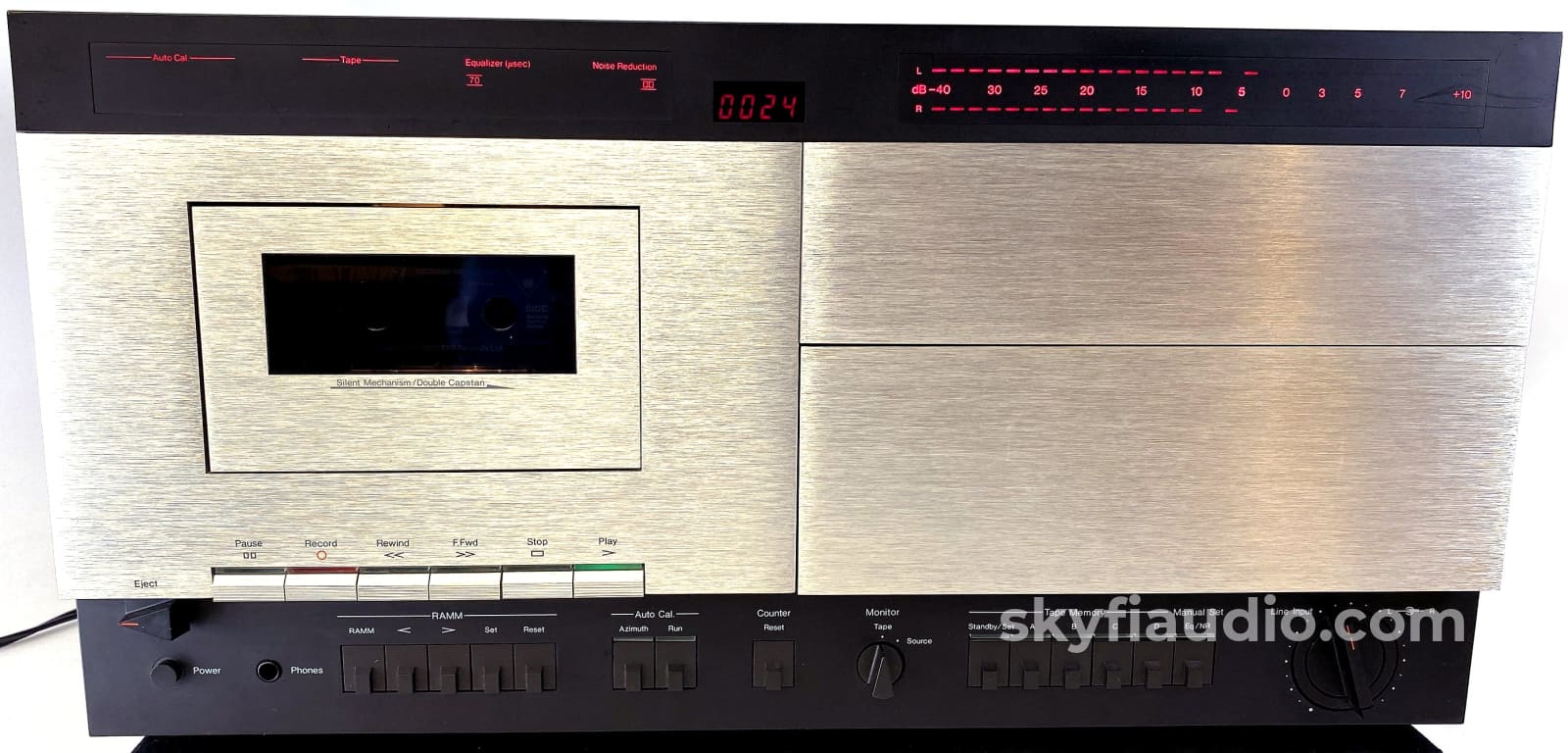 Nakamichi 700Zxl Computing Cassette Deck - Ultra Rare 3 Head Restored Collector Set! Tape