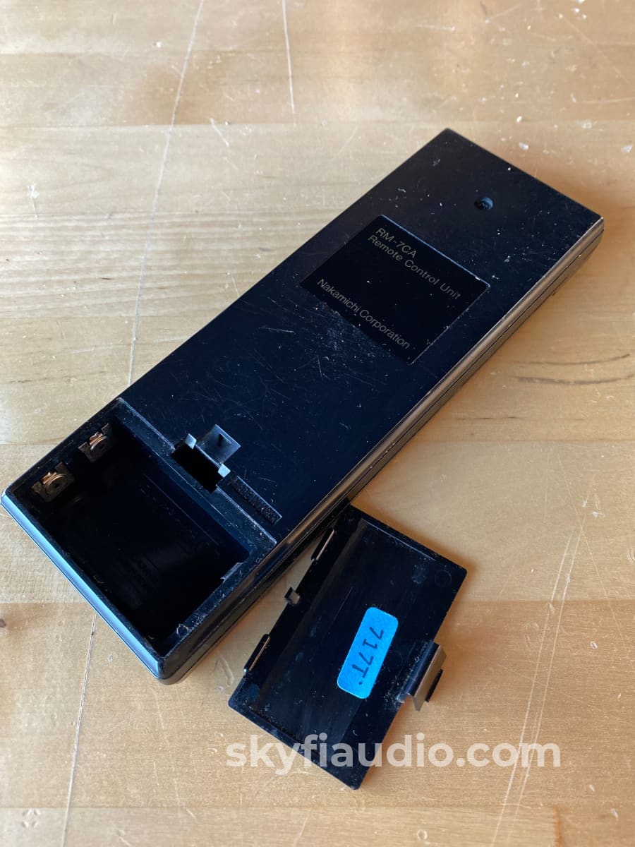 Nakamichi Ca-7A All-Analog Preamplifier With Mc/Mm Phono And Remote - See Video