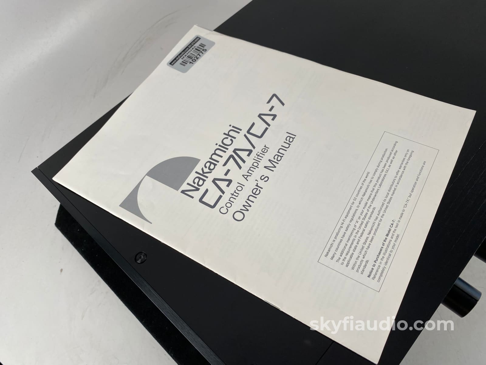 Nakamichi Ca-7A Vintage Analog Preamplifier With Mc/Mm Phono - See Video