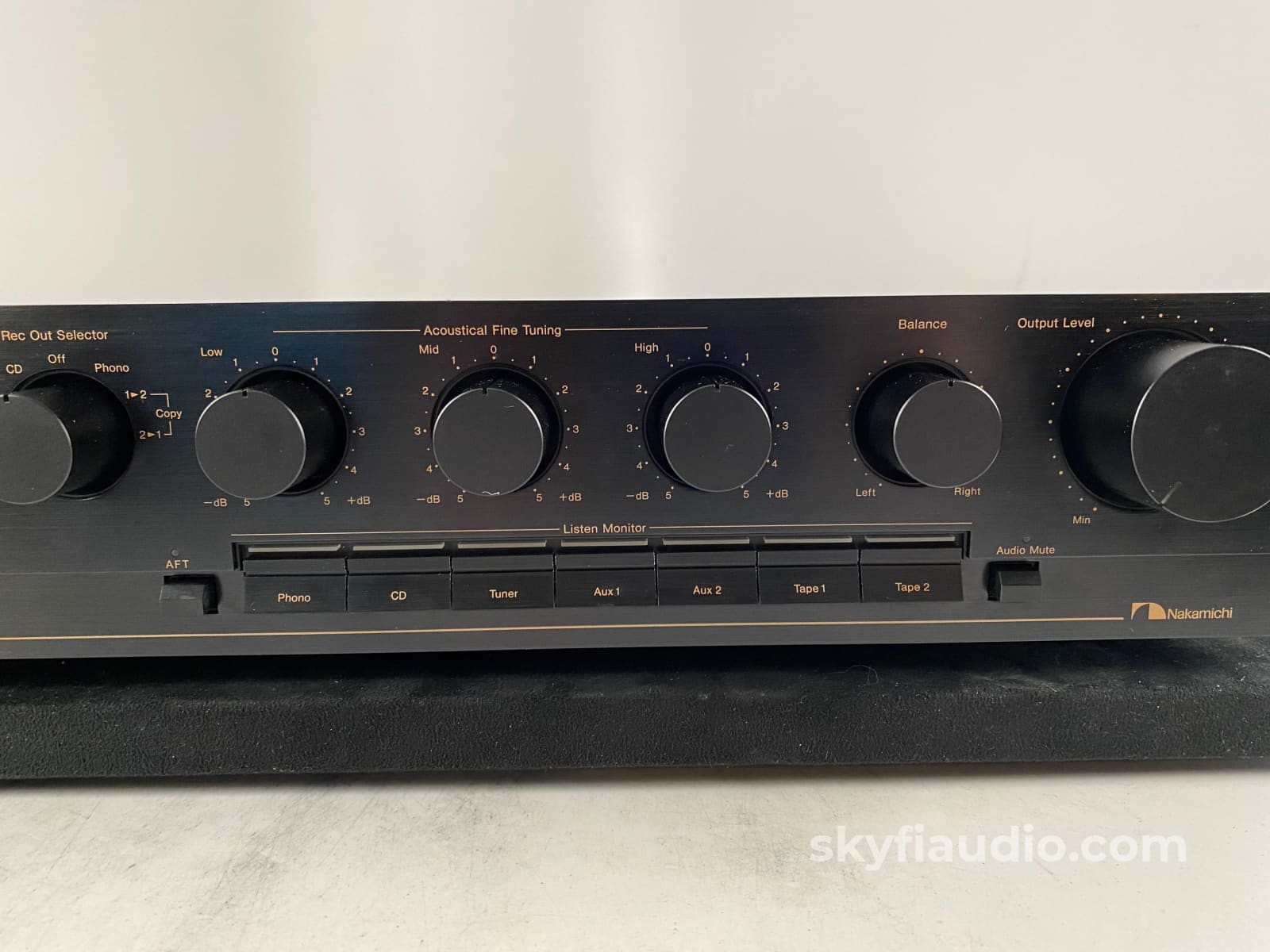 Nakamichi Ca-7A Vintage Analog Preamplifier With Mc/Mm Phono - See Video