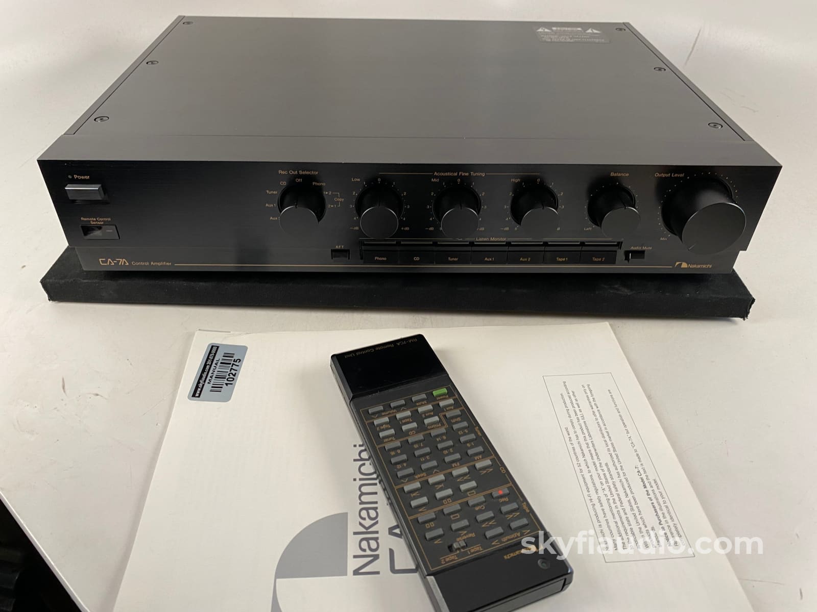Nakamichi Ca-7A Vintage Analog Preamplifier With Mc/Mm Phono - See Video