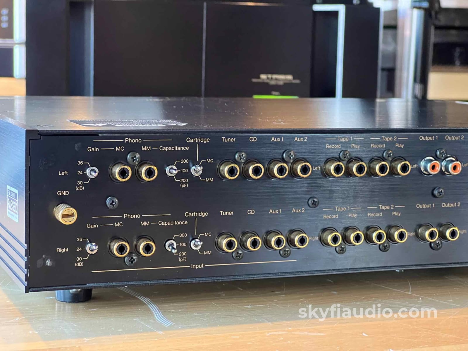 Nakamichi Ca-7A Vintage Analog Preamplifier With Mc/Mm Phono - See Video