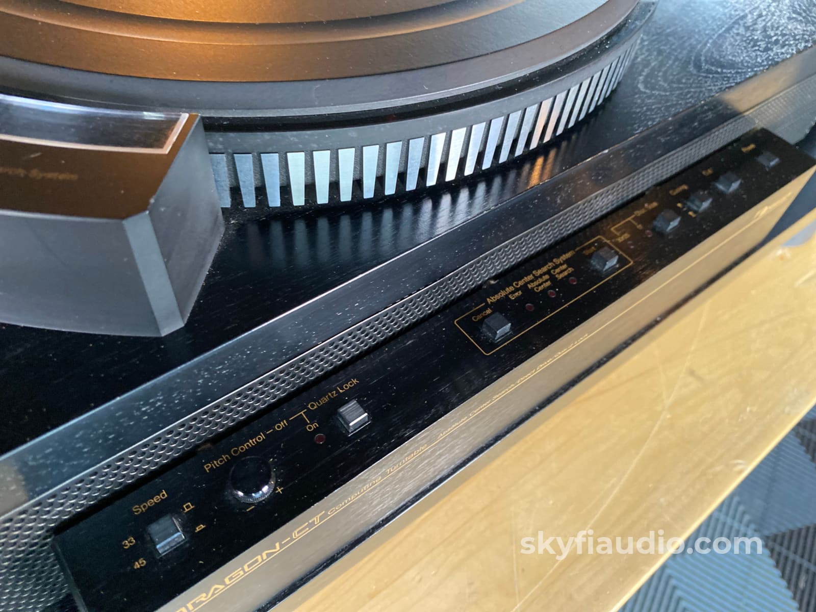 Nakamichi Dragon Ct Computing Vintage Turntable - Legendary And Rare With New Sumiko Cartridge