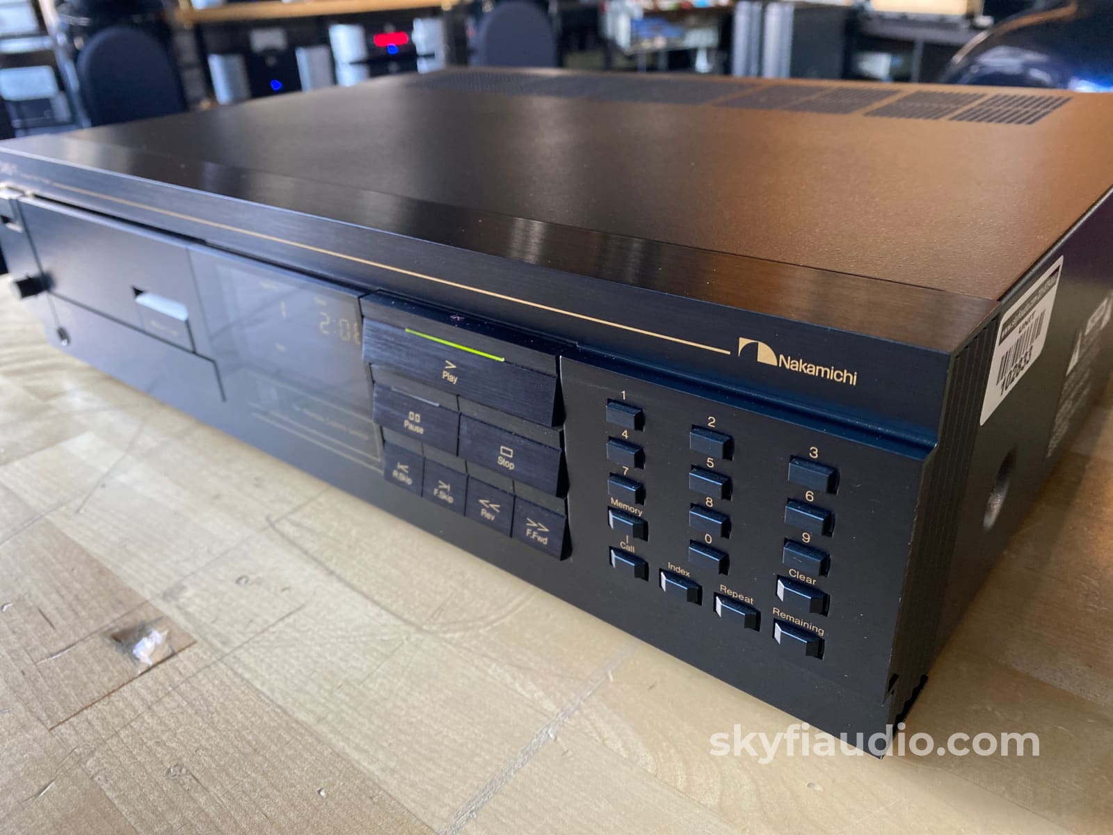 Nakamichi Oms-7 Vintage Cd Player With Remote - Dual Phillips Dacs + Digital