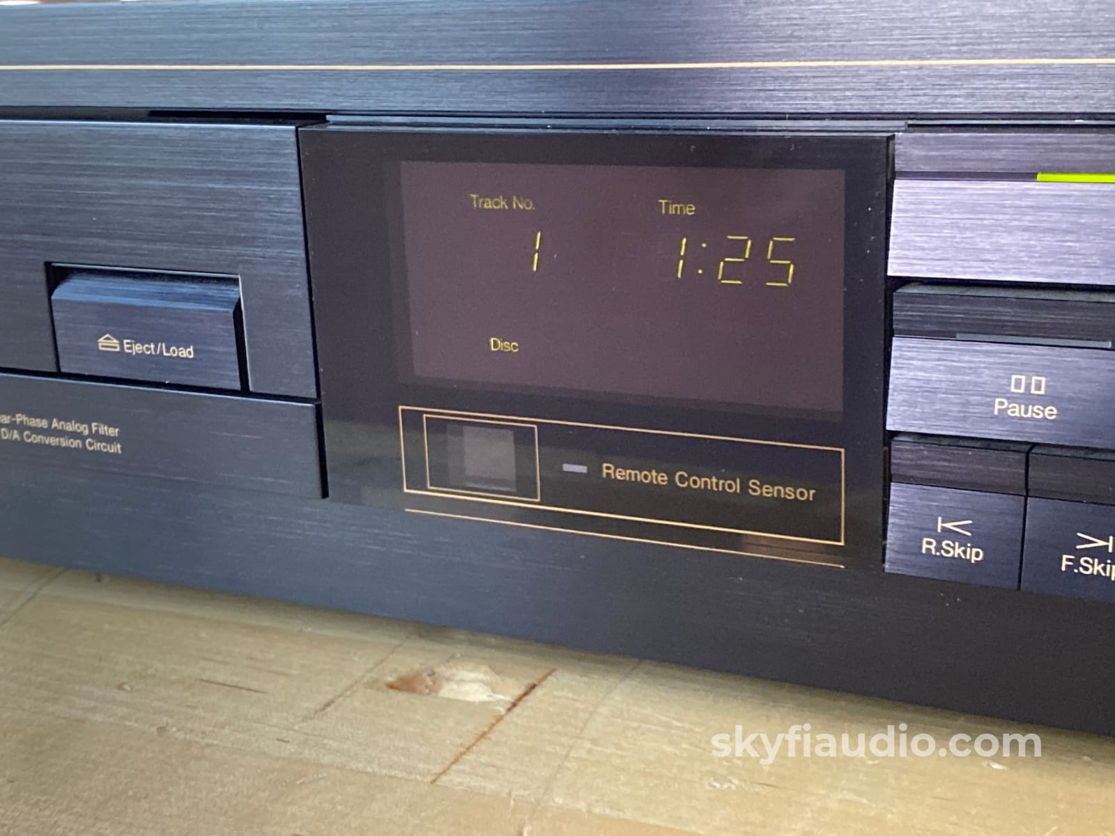 Nakamichi Oms-7Aii Cd Player Featuring Dual Burr-Brown Dacs + Digital