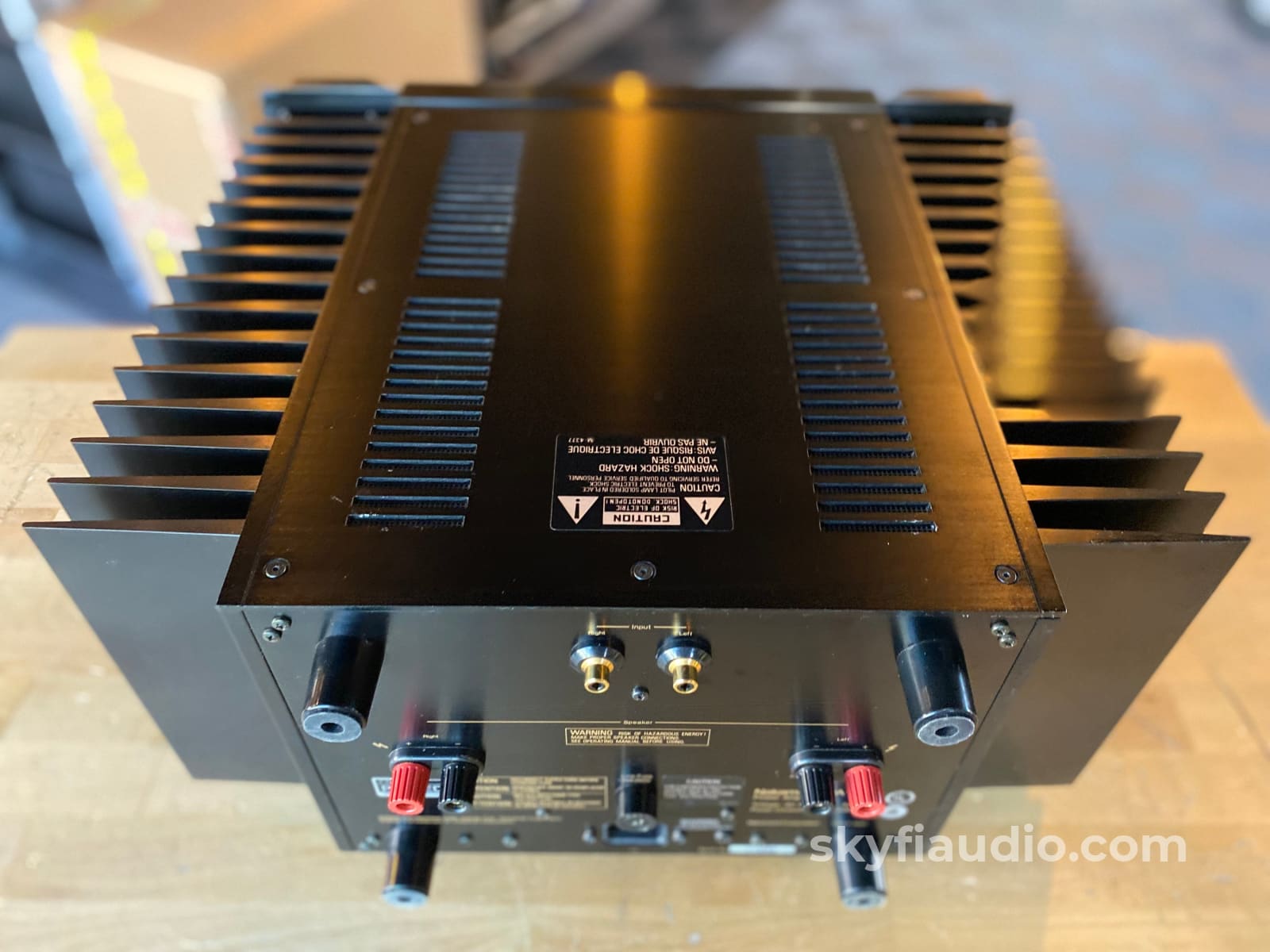 Nakamichi Pa-7Aii Stasis Vintage Power Amplifier With 225W X 2!