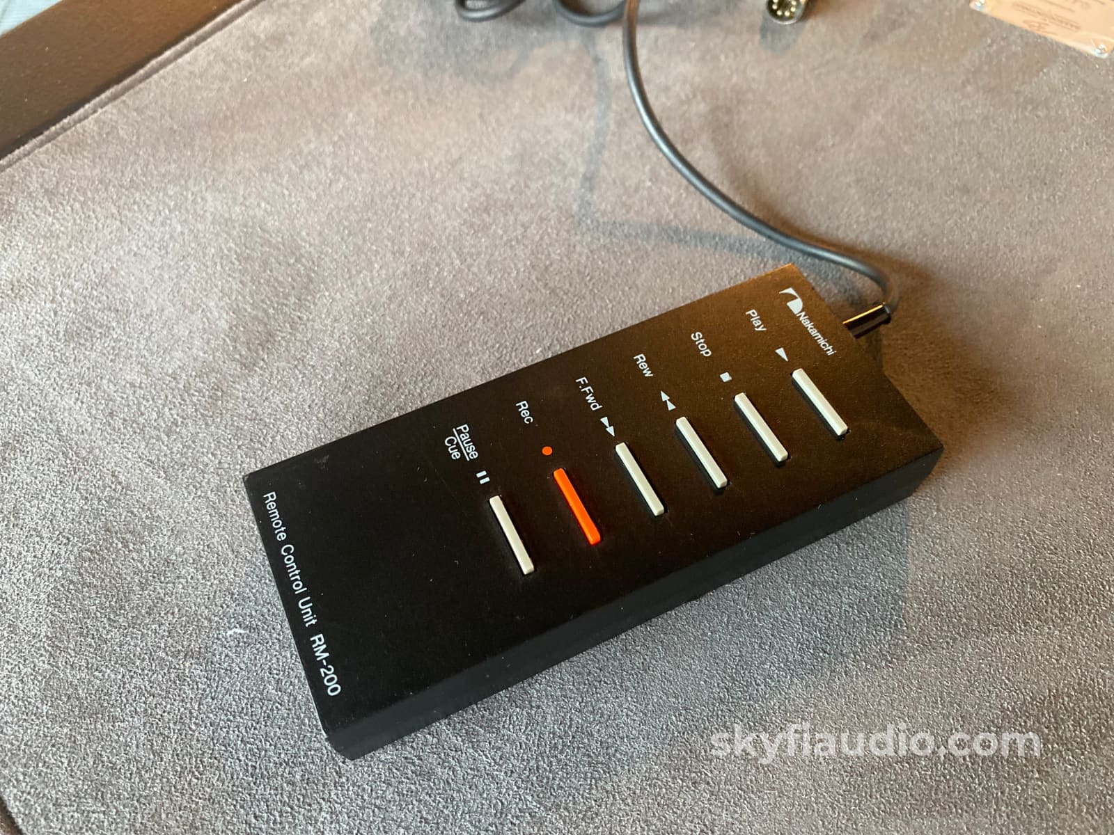 Nakamichi Rm-200 Wired Remote Control - Rare For Dragon Cr7A