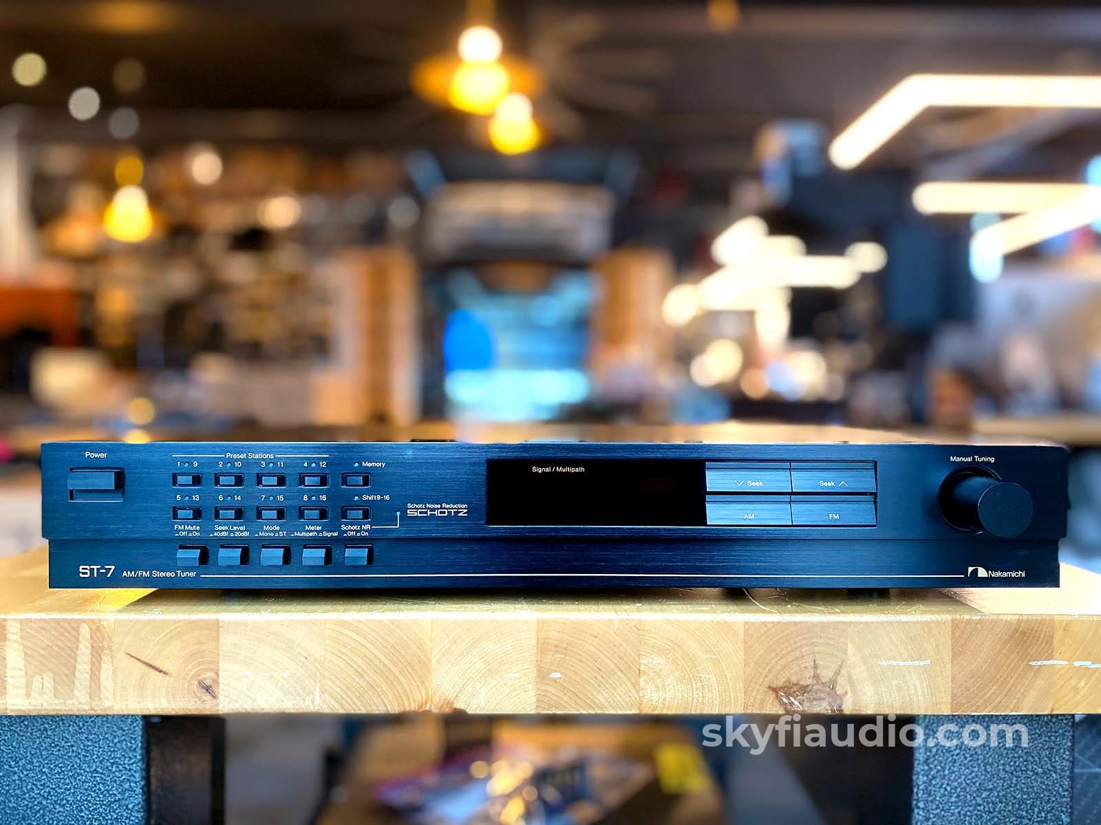 Nakamichi St-7 Vintage Am/Fm Tuner - Super Clean