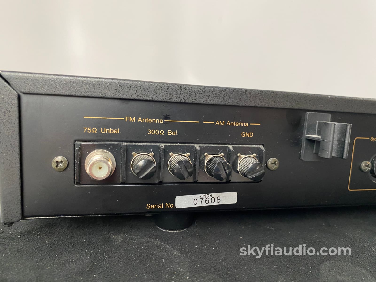 Nakamichi St-7 Vintage Fm Digital Synthesis Tuner