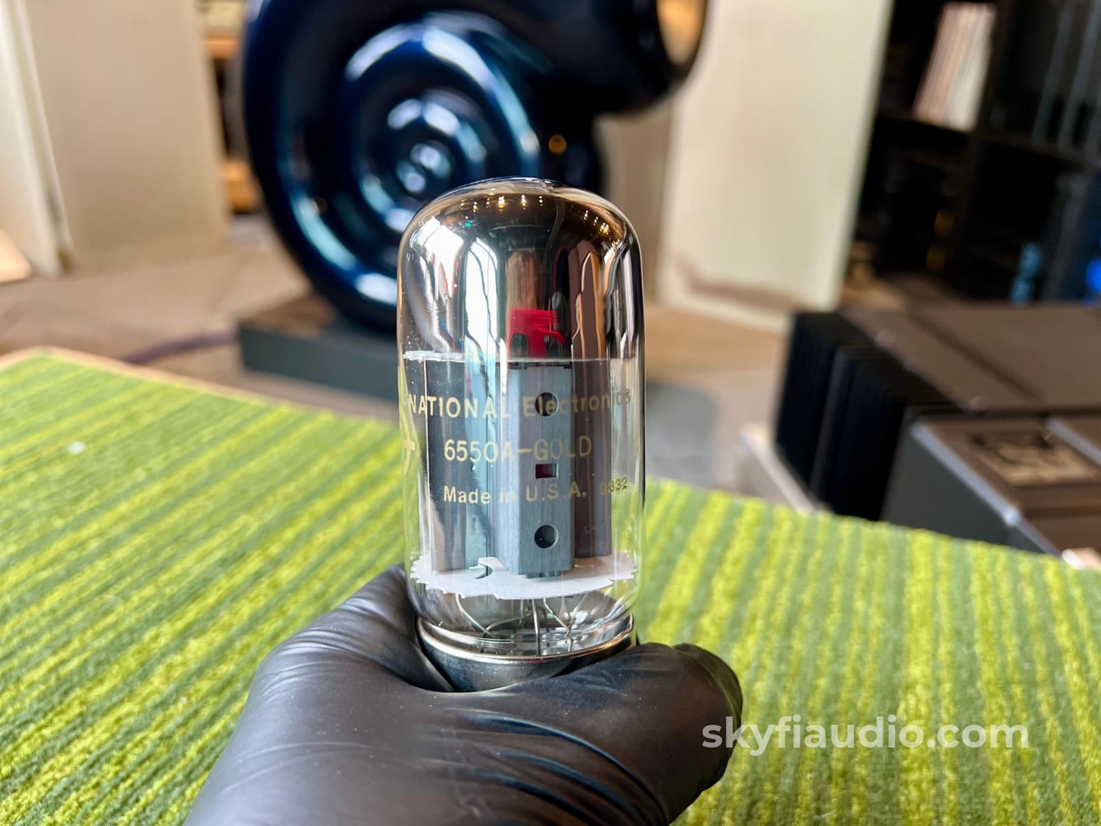 National (Ge) 6550 Gold Line Matched Pair Tubes New Old Stock (Nos) Accessory