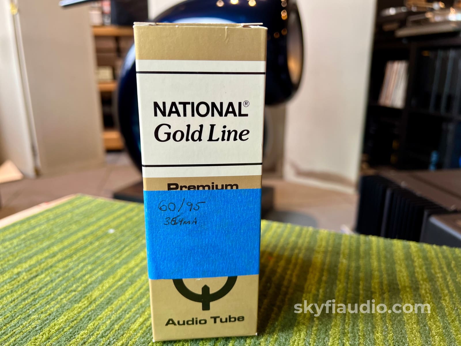 National (Ge) 6550 Gold Line Matched Pair Tubes New Old Stock (Nos) Accessory