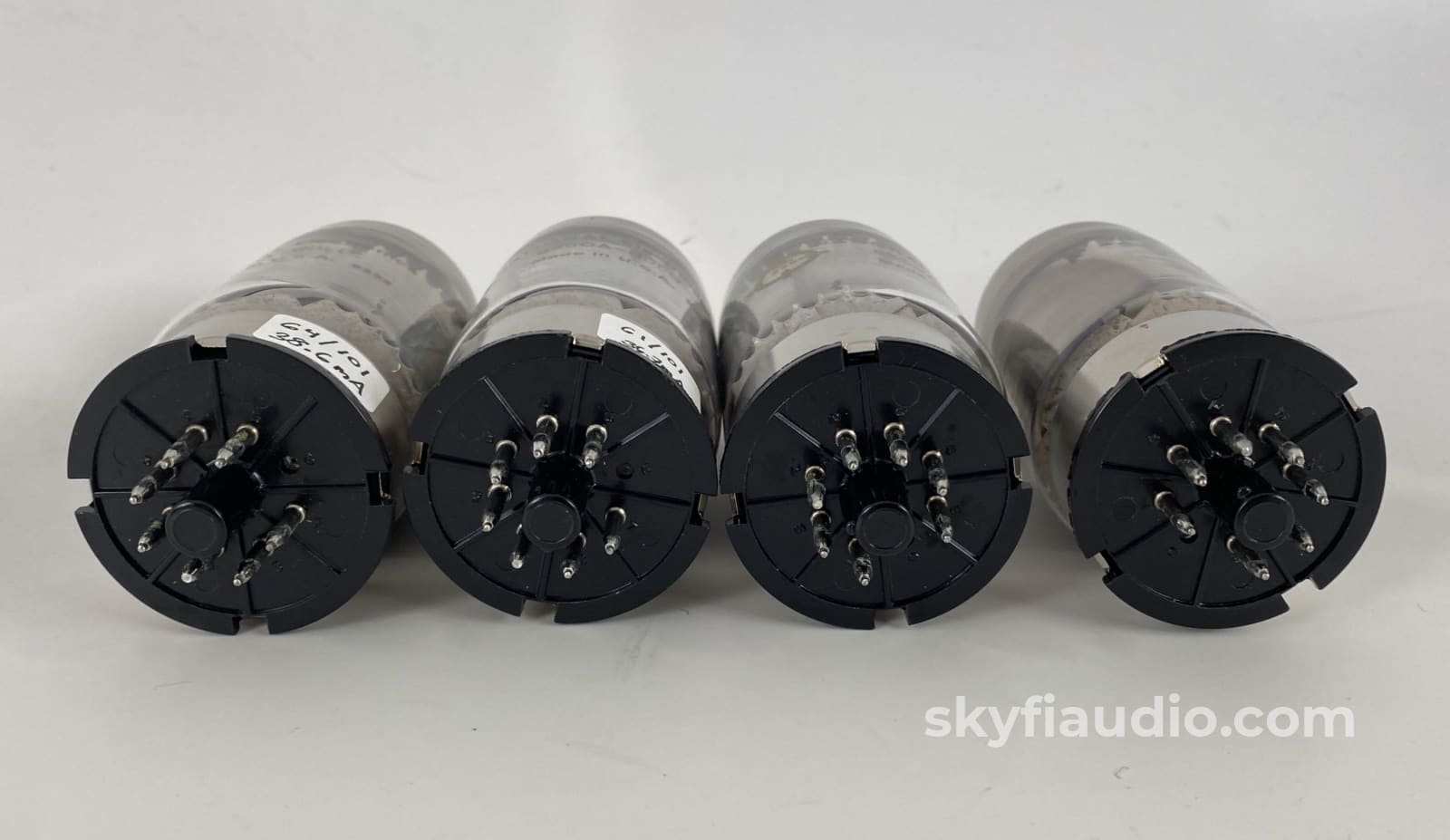 National (Ge) 6550 Gold Line Tubes (Matched Quad) New Old Stock (Nos) Accessory