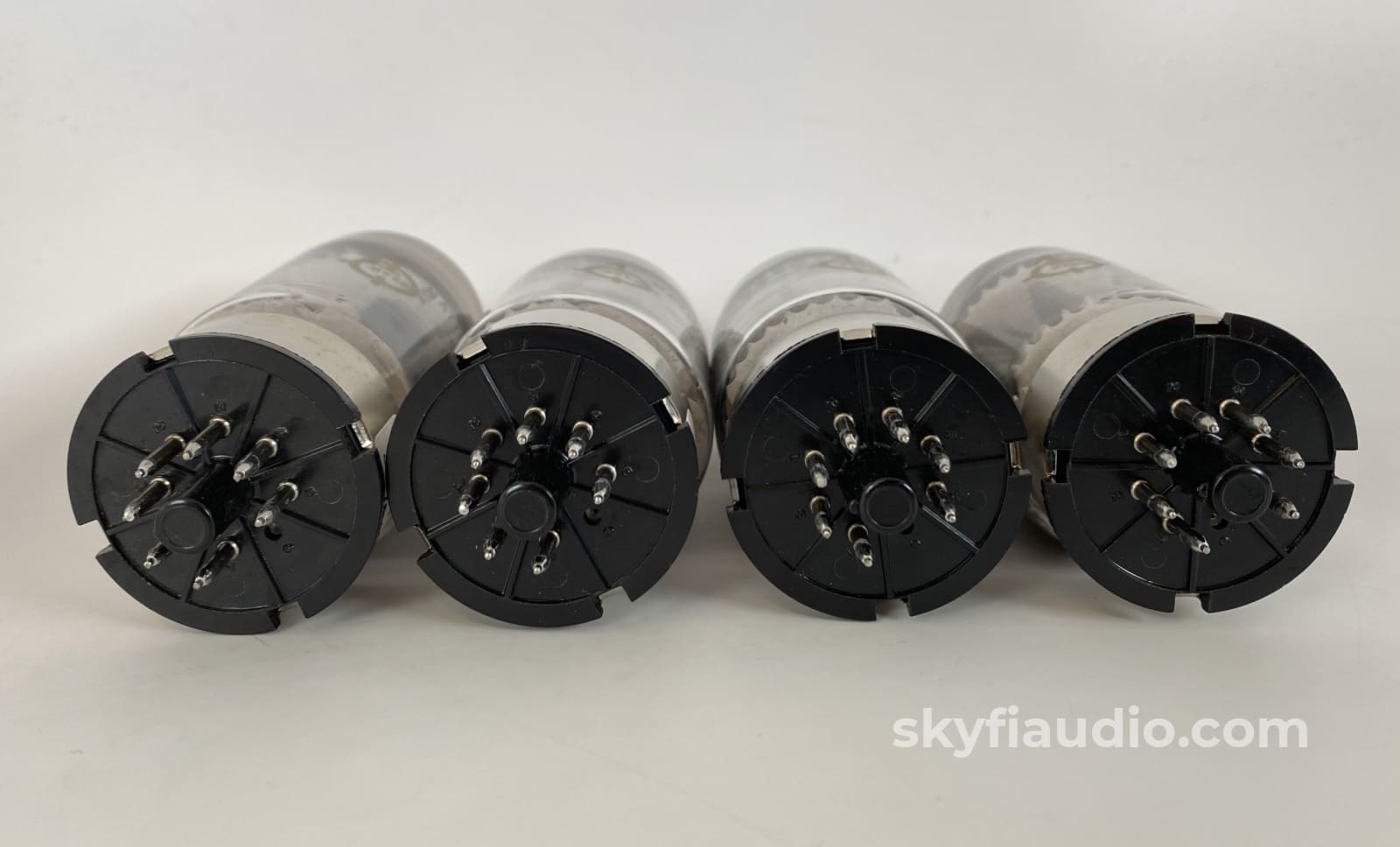 National (Ge) 6550 Gold Line Tubes (Matched Quad) New Old Stock (Nos) Accessory