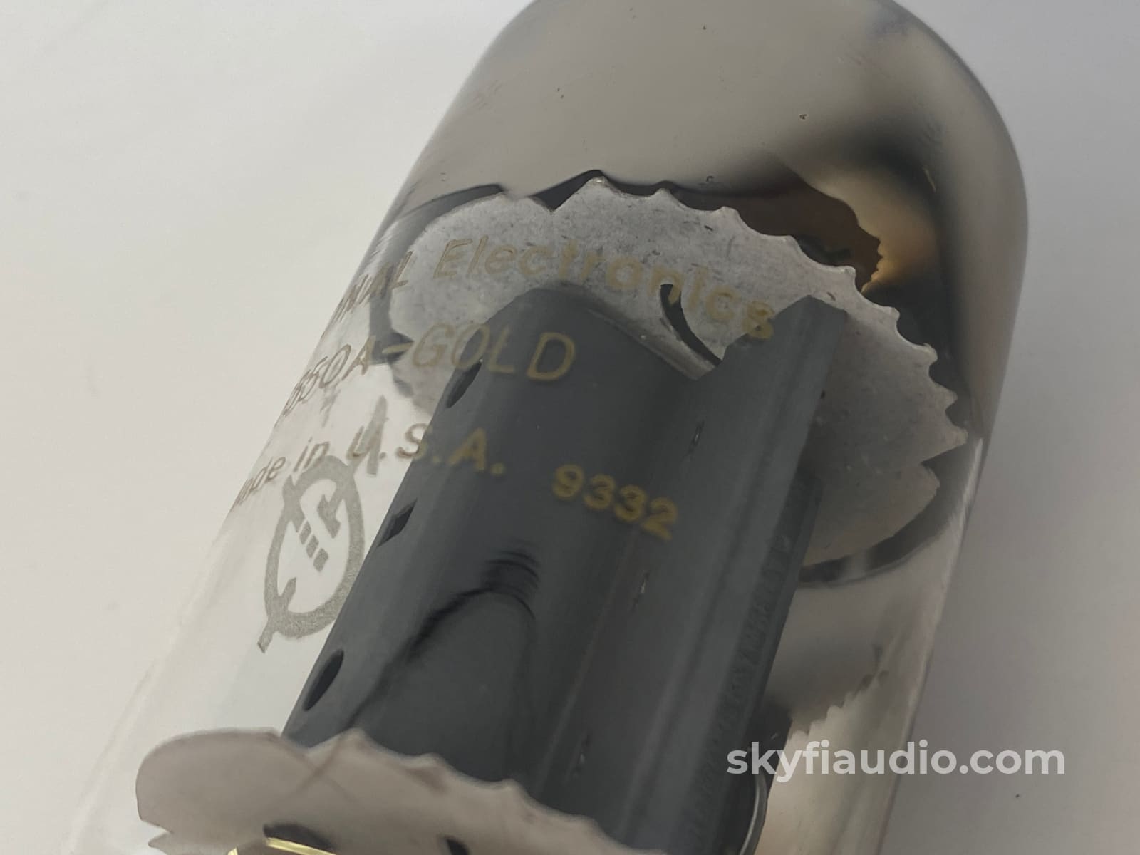 National (Ge) 6550 Gold Line Tubes (Matched Quad) New Old Stock (Nos) Accessory