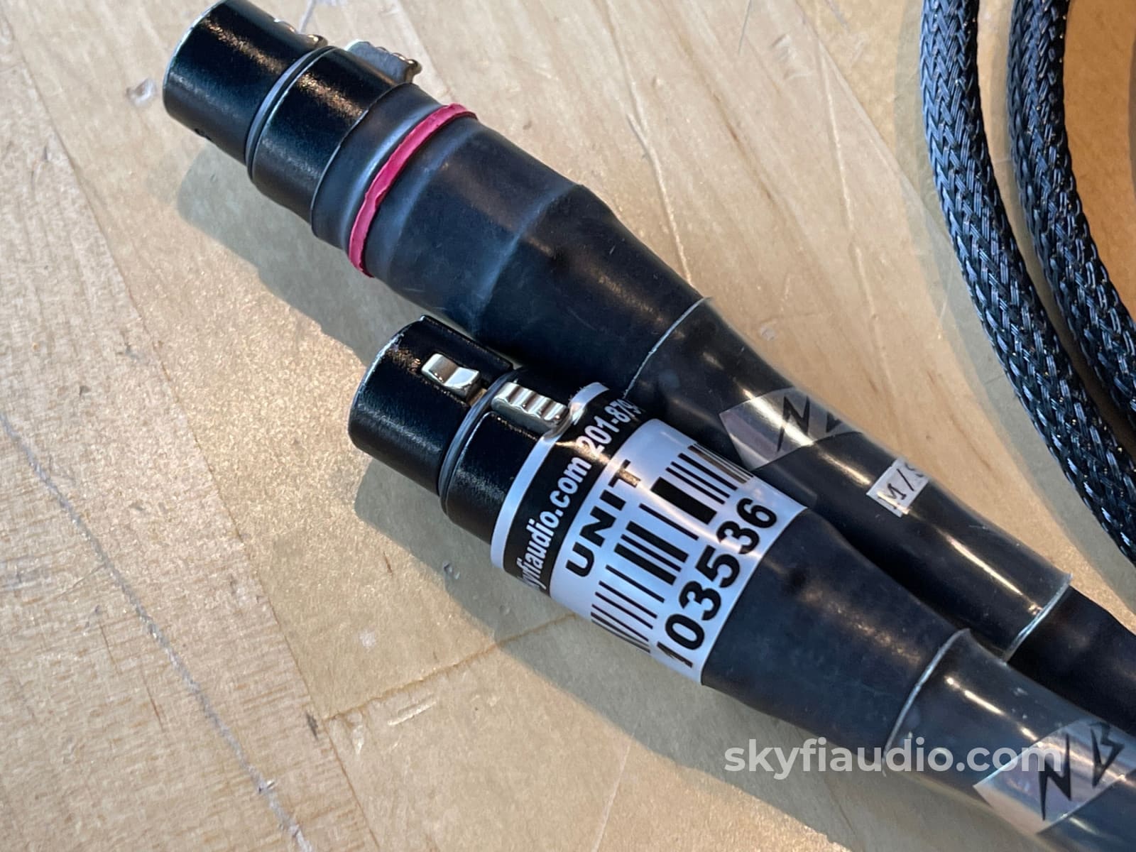 Nbs M/S-Ii - Mine Serpent Ii Xlr Audio Interconnects (Pair) 6Ft Cables