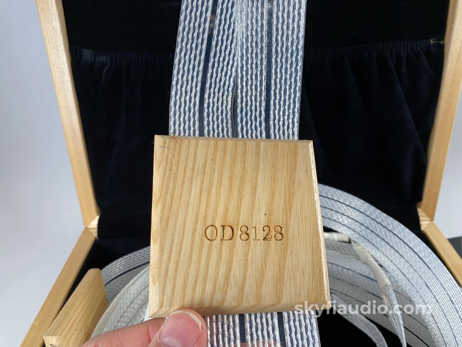 Nordost Odin Supreme Reference Pure Silver Speaker Cables - Like New In Original Wood Case 3.5M