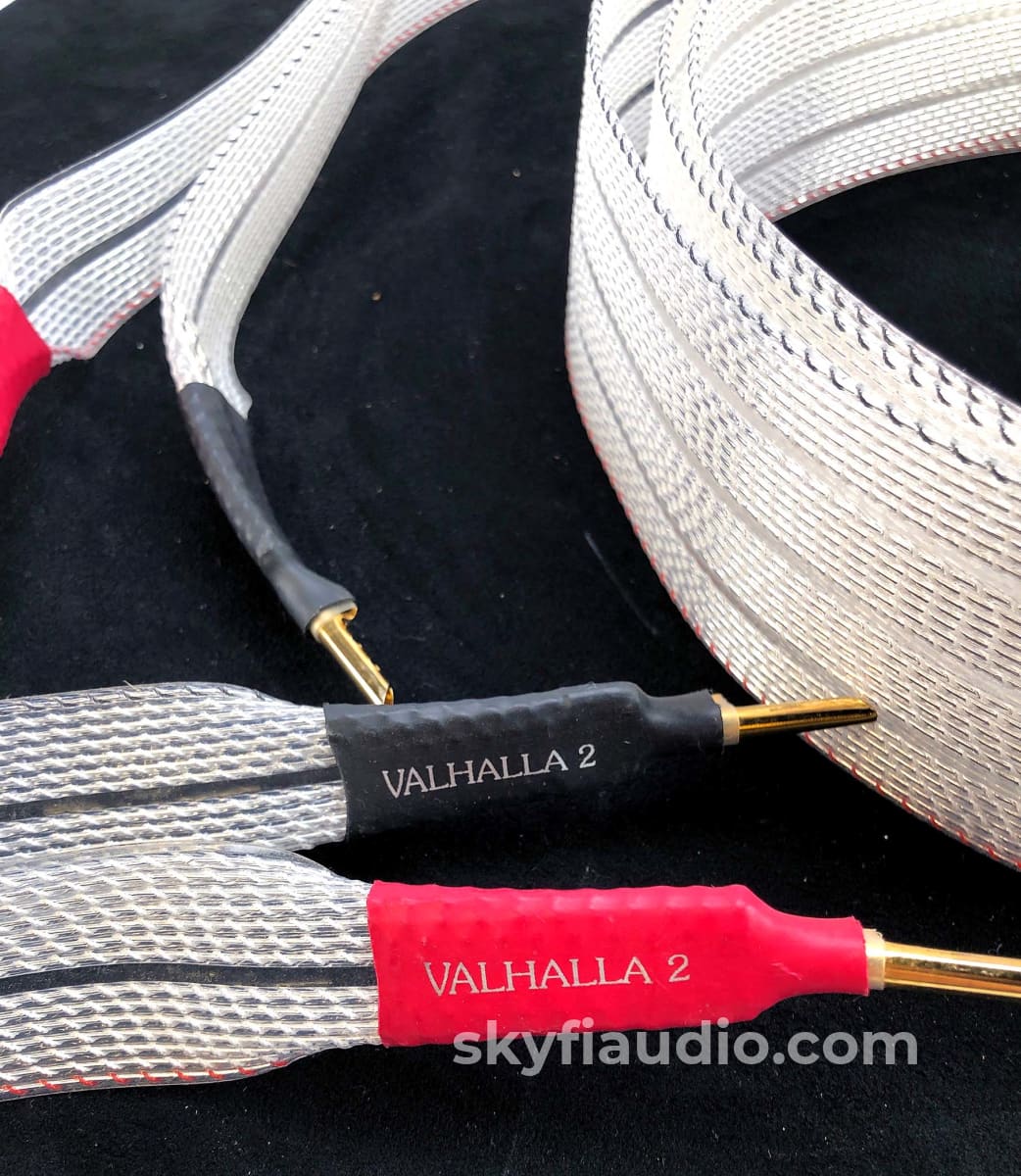 Nordost Valhalla V2 Speaker Cable - The Best Ever Made Like New 3M Cables