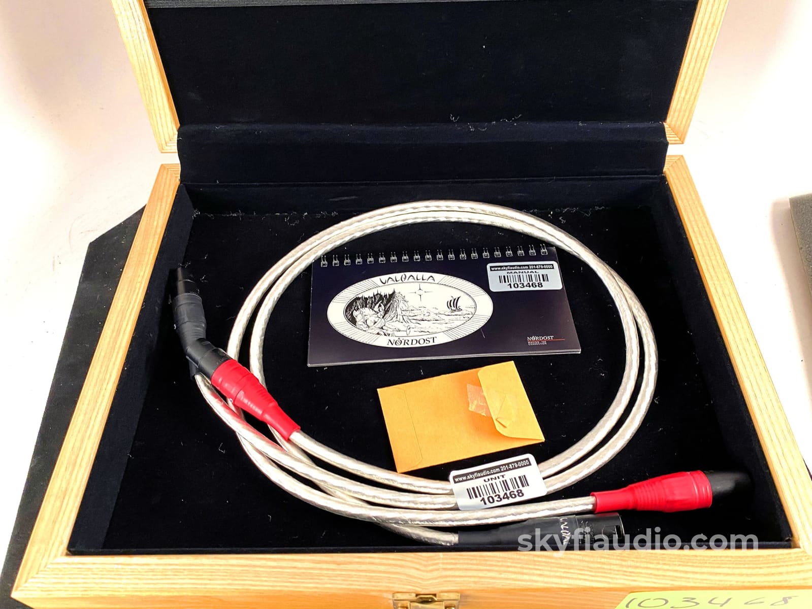 Nordost Valhalla XLR Interconnects, 1M