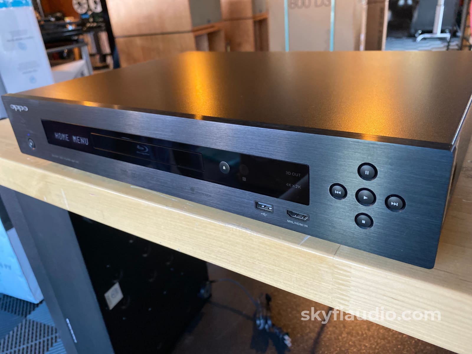 Oppo Bdp-103D Bluray Sacd Cd Dvd Streamer - Super Clean + Digital