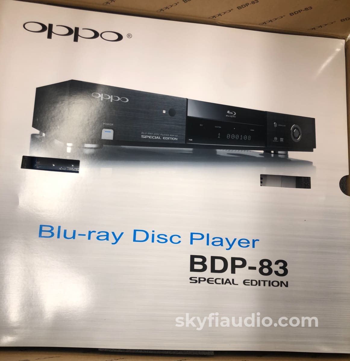 Oppo BDP-83 SE (Special Edition) BRAND NEW SACD Blu-Ray Player - Last