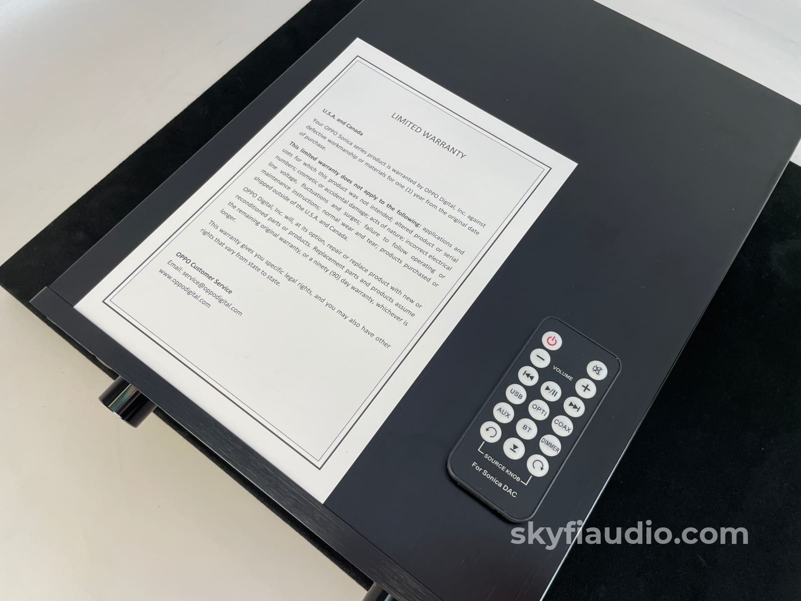 Oppo Sonica Audiophile Dac And Network Streamer - Ess Es9038Pro Sabre Cd + Digital