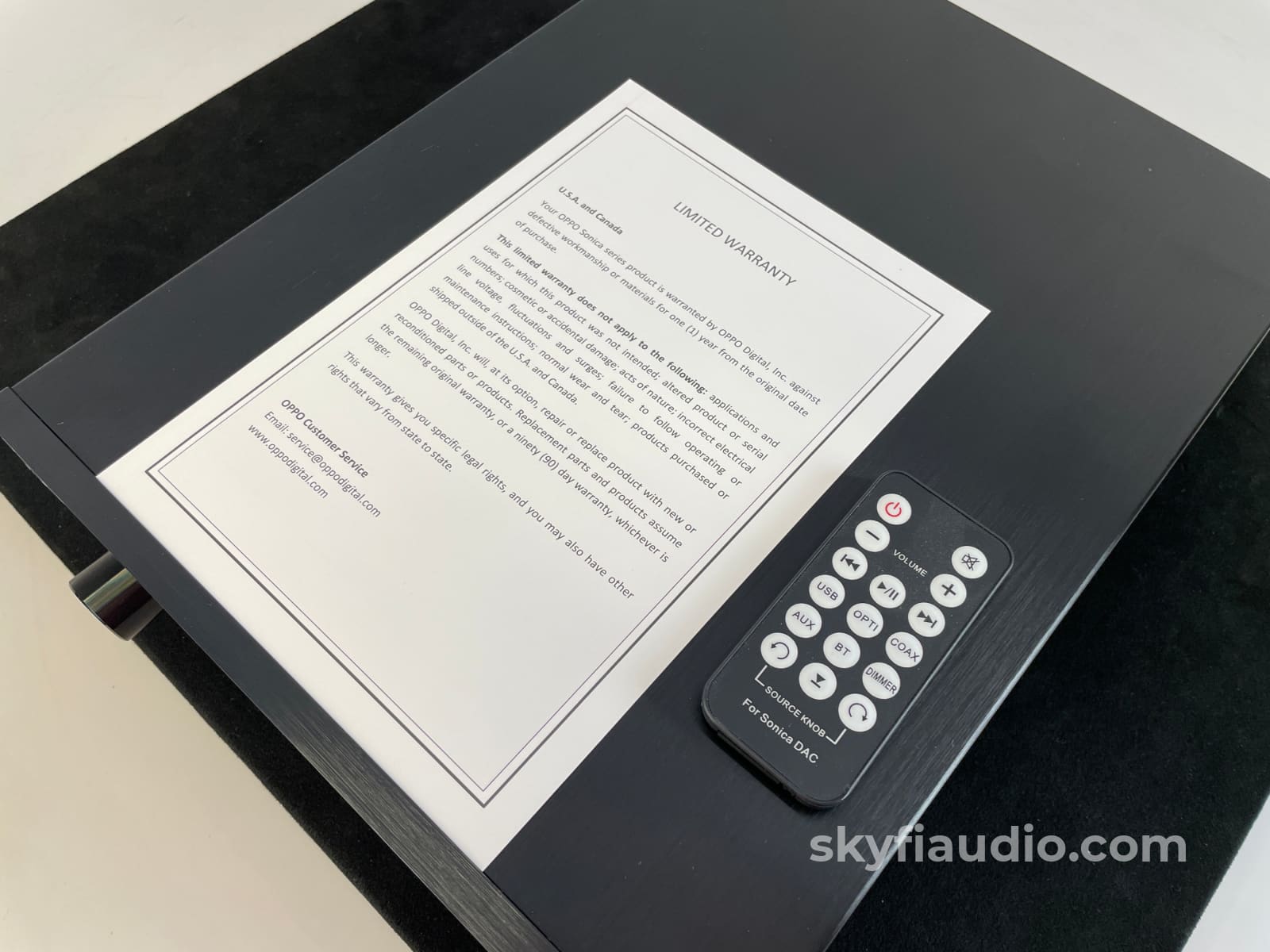 Oppo Sonica Audiophile Dac And Network Streamer - Ess Es9038Pro Sabre Pro Cd + Digital