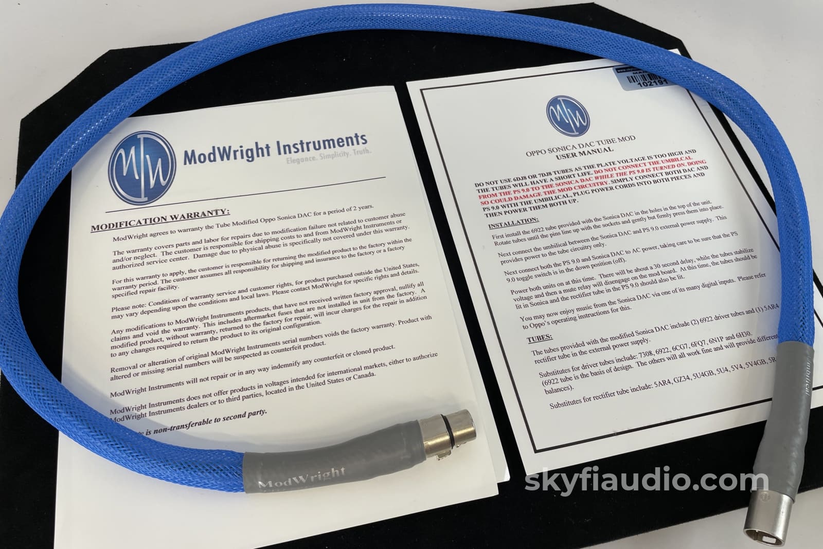 Oppo Sonica Dac/Streamer - With Modwright Tube Mods And Power Supply New Price Cd + Digital