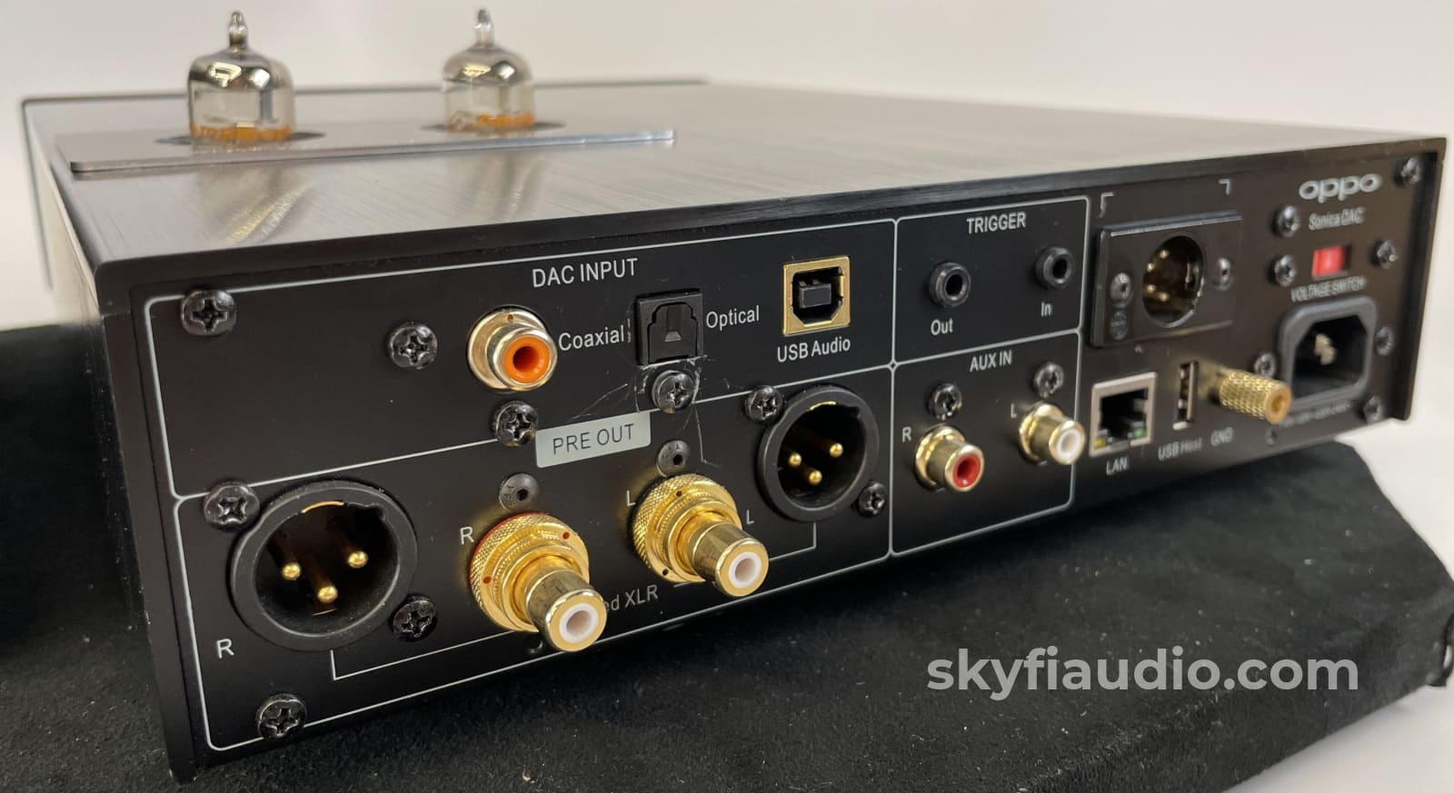 Oppo Sonica Dac/Streamer - With Modwright Tube Mods And Power Supply New Price Cd + Digital