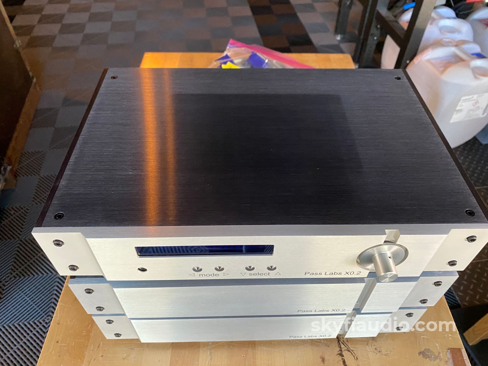 Pass Labs X0.2 Dual Mono Line Stage Preamplifier Three Chassis