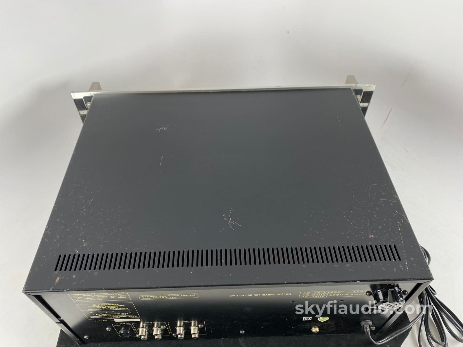 Pioneer Ct-F1000 Vintage Tape Deck With Full Blown Restoration