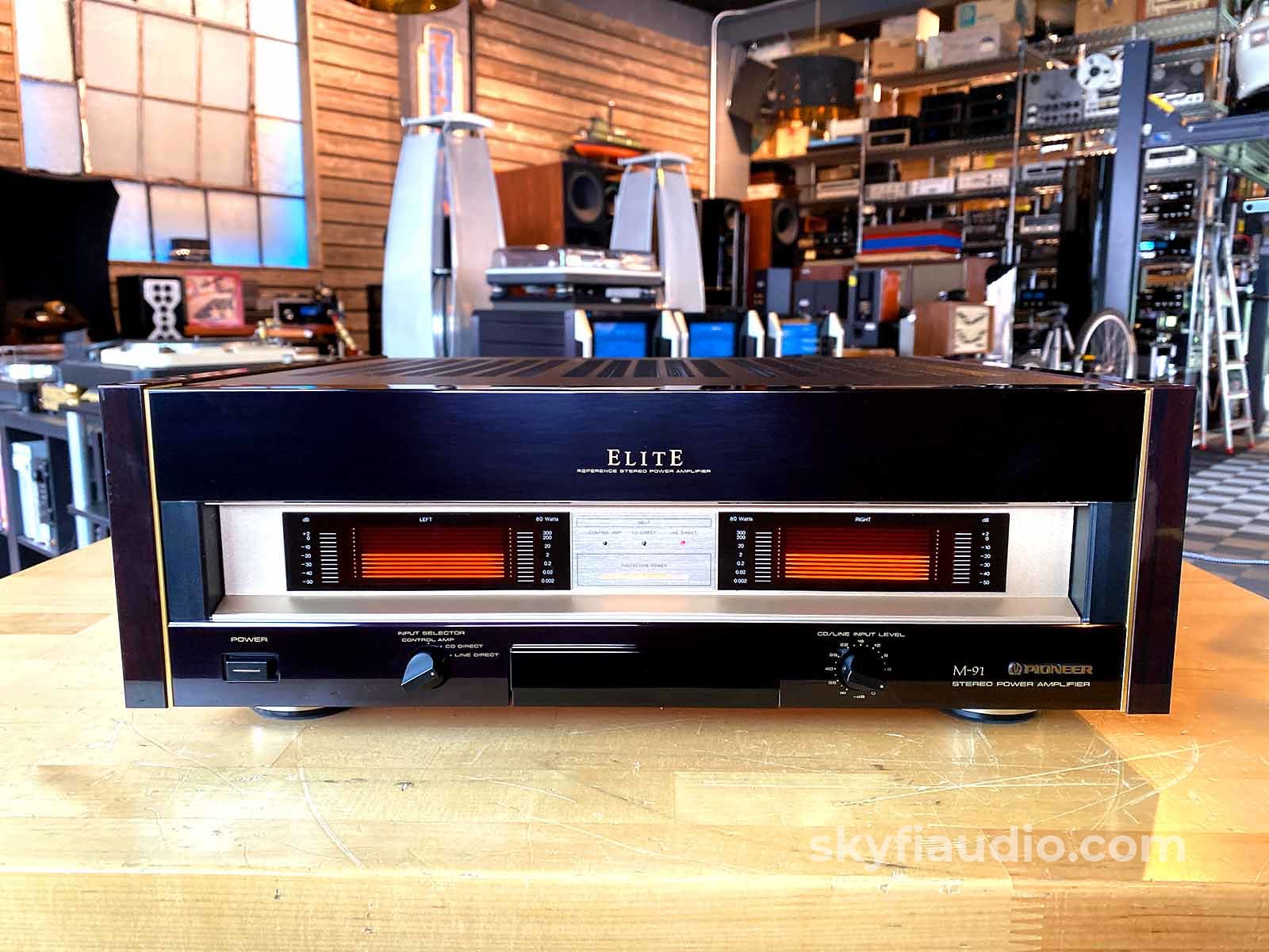 Pioneer Elite Vintage M-91 200W Amplifier - New Old Stock!