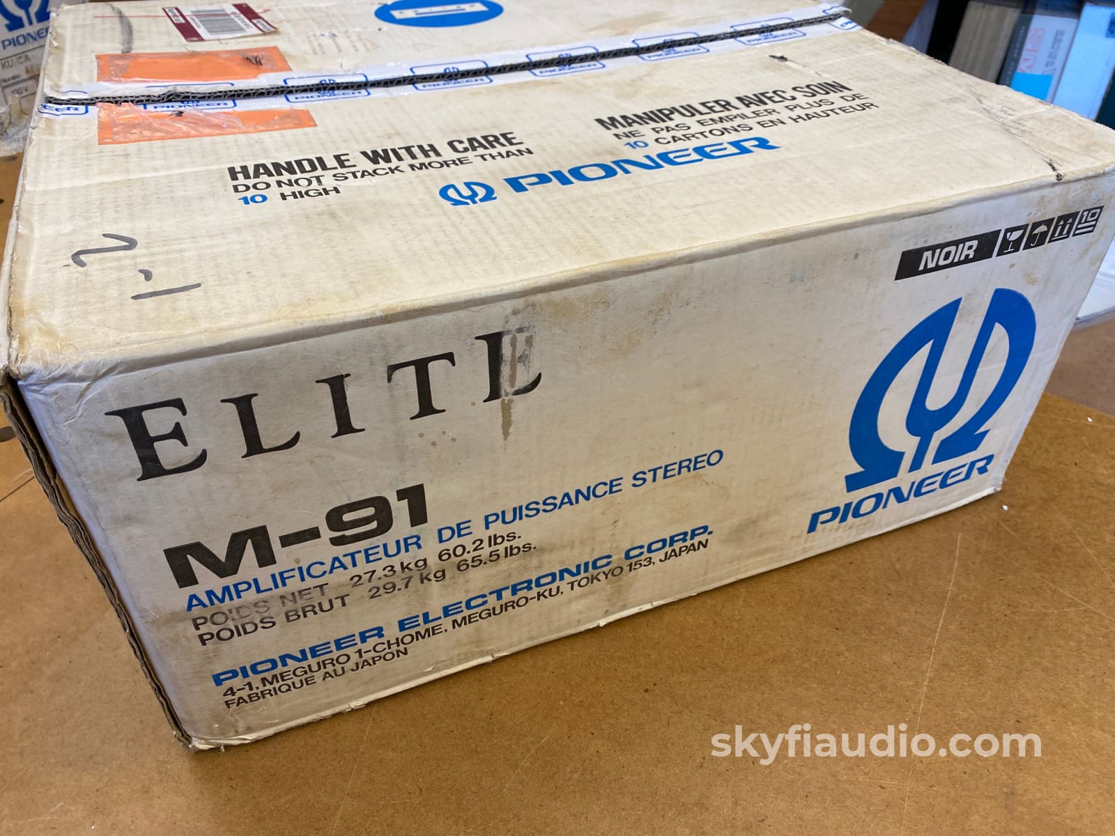 Pioneer Elite Vintage M-91 200W Amplifier - New Old Stock!