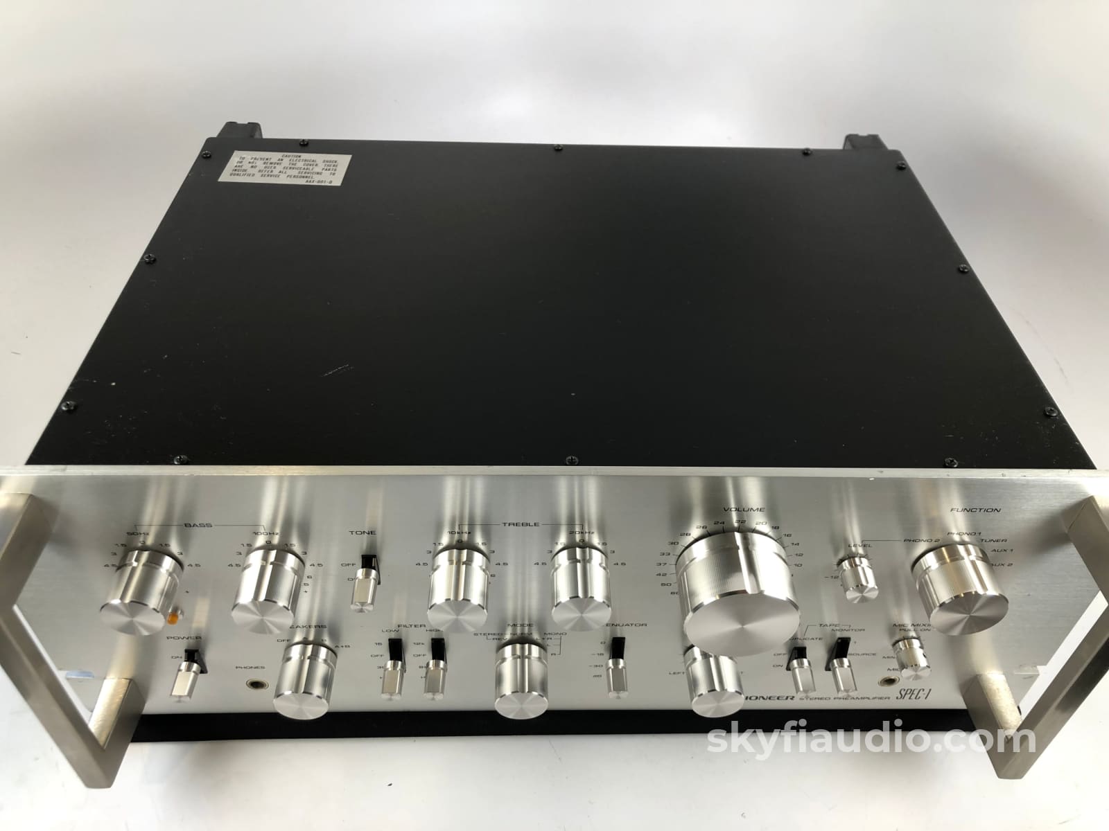 Pioneer Spec-1 Vintage Solid State Stereo Preamp With Phono - 110V/220V Version (A) Preamplifier