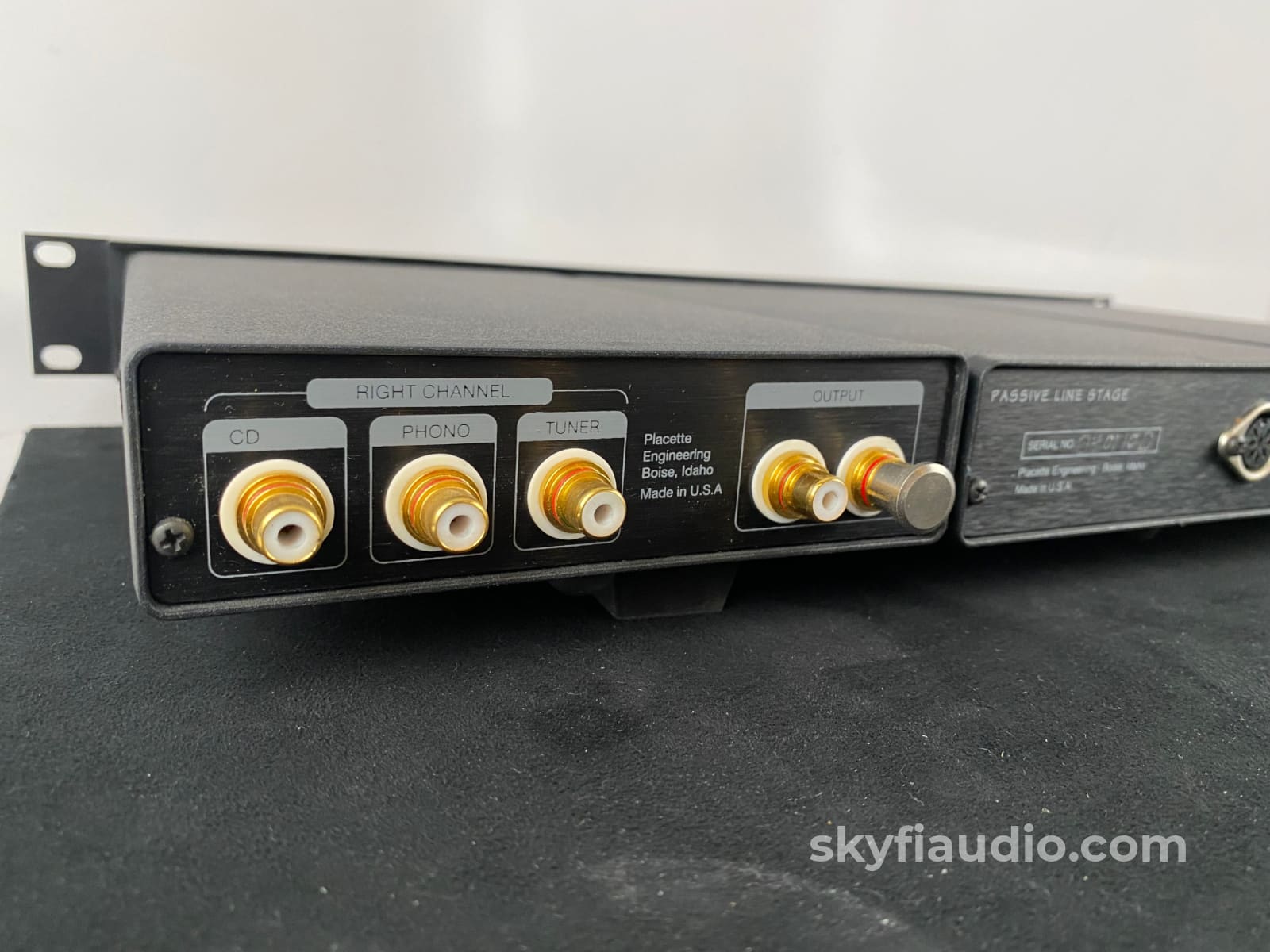 Placette Audio Passive Line Stage - Relay Controlled Stepped Attenuator / Selector Preamplifier