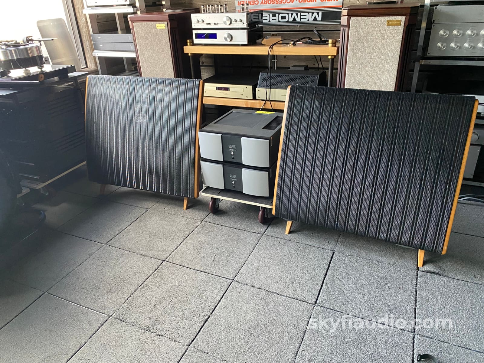 Quad Esl-57 Vintage Electrostatic Speakers - Best Of The 60S New Price