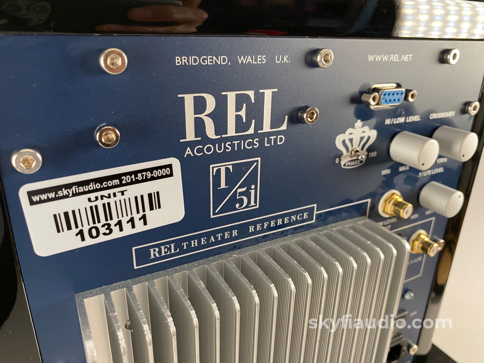 Rel Acoustics T/5I - Compact And Powered Down-Firing 8 Subwoofer Speakers