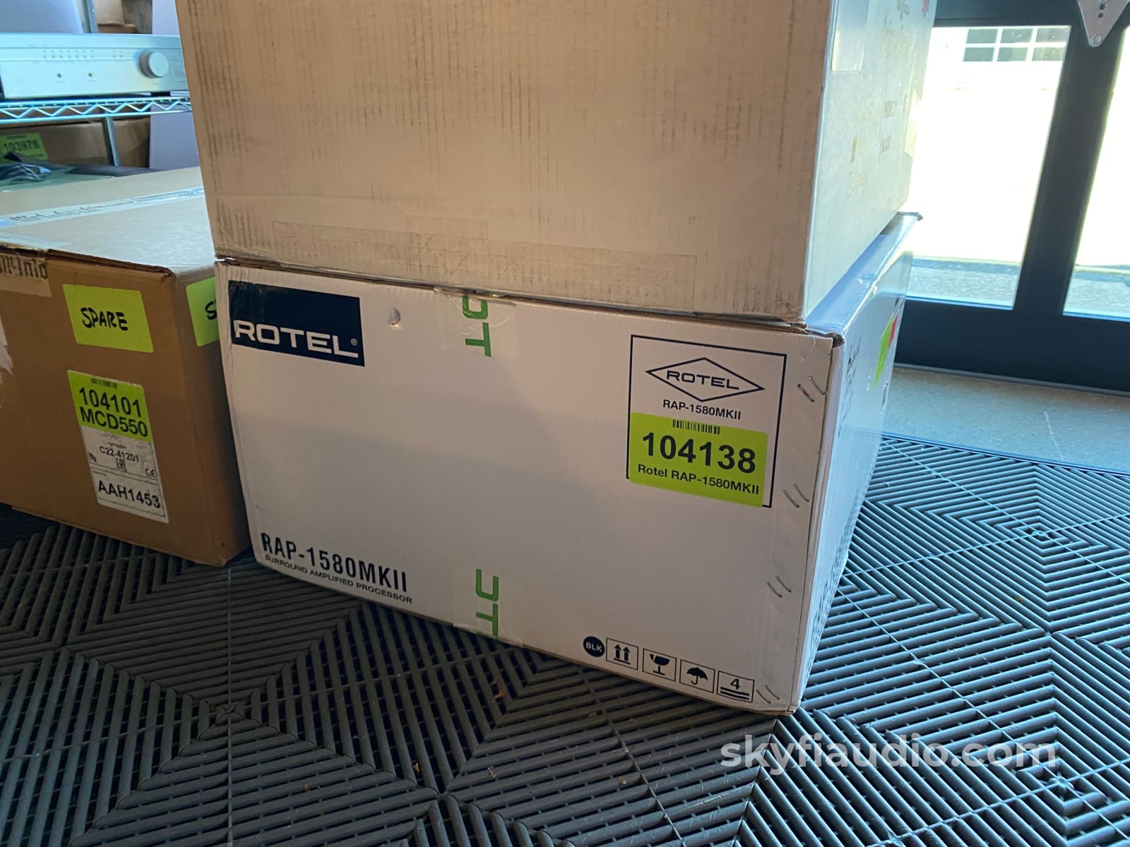 Rotel Rap-1580Mkii Home Theater Processor Amplifier - Complete Dirac Atmos