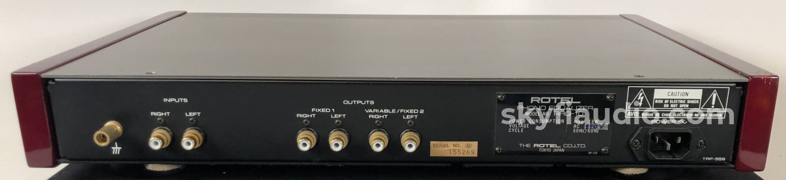 Rotel Rhq-10 Phono Preamp - The Best From Very Rare Preamplifier